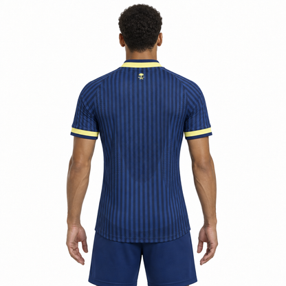 Camisa Al Nassr Away 26/27 Jogador Masculina Azul - costas