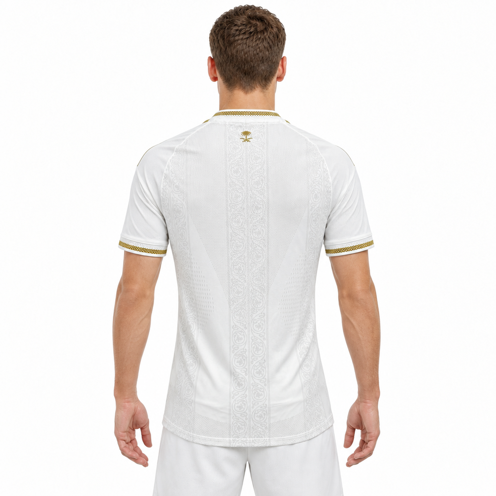 Camisa Al Nassr Third 26/27 Jogador Masculina Branca - costas