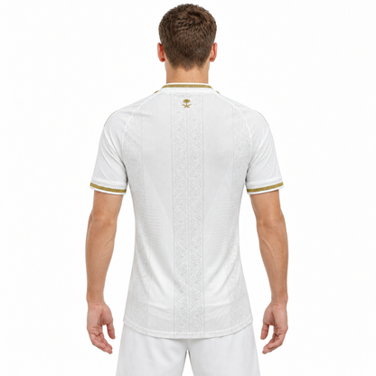 Camisa Al Nassr Third 26/27 Jogador Masculina Branca - costas