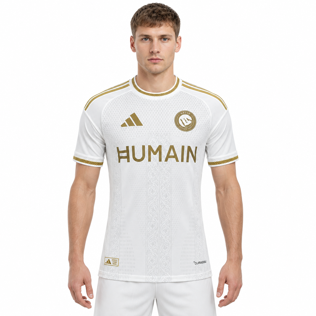 Camisa Al Nassr Third 26/27 Jogador Masculina Branca - frente