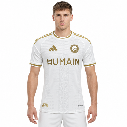 Camisa Al Nassr Third 26/27 Jogador Masculina Branca - frente