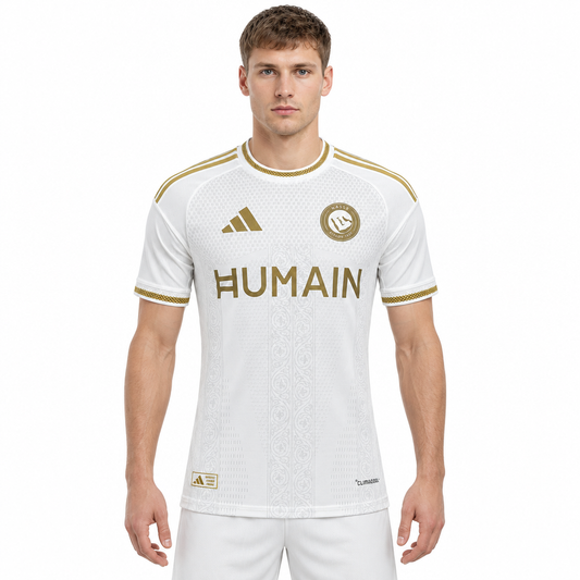 Camisa Al Nassr Third 26/27 Jogador Masculina Branca - frente