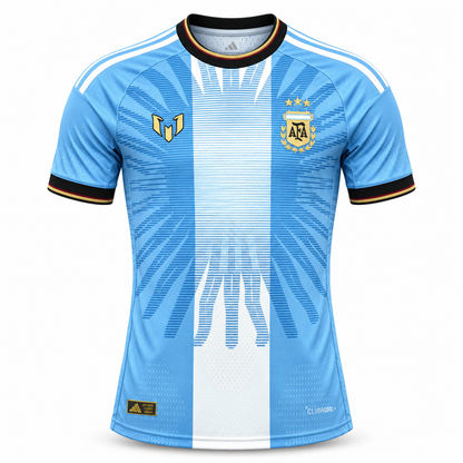 Camisa Argentina Especial 26/27 Jogador Masculina - Azul e Branca — camisa de frente