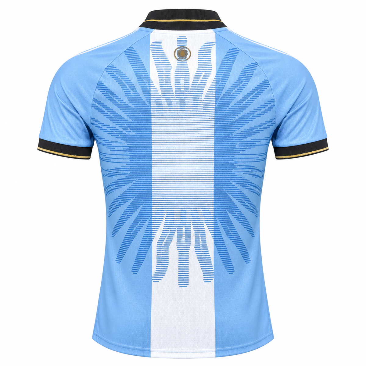 Camisa Argentina Especial 26/27 Jogador Masculina - Azul e Branca — camisa de costas