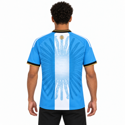 Camisa Argentina Especial 26/27 Torcedor Masculina - costas no modelo