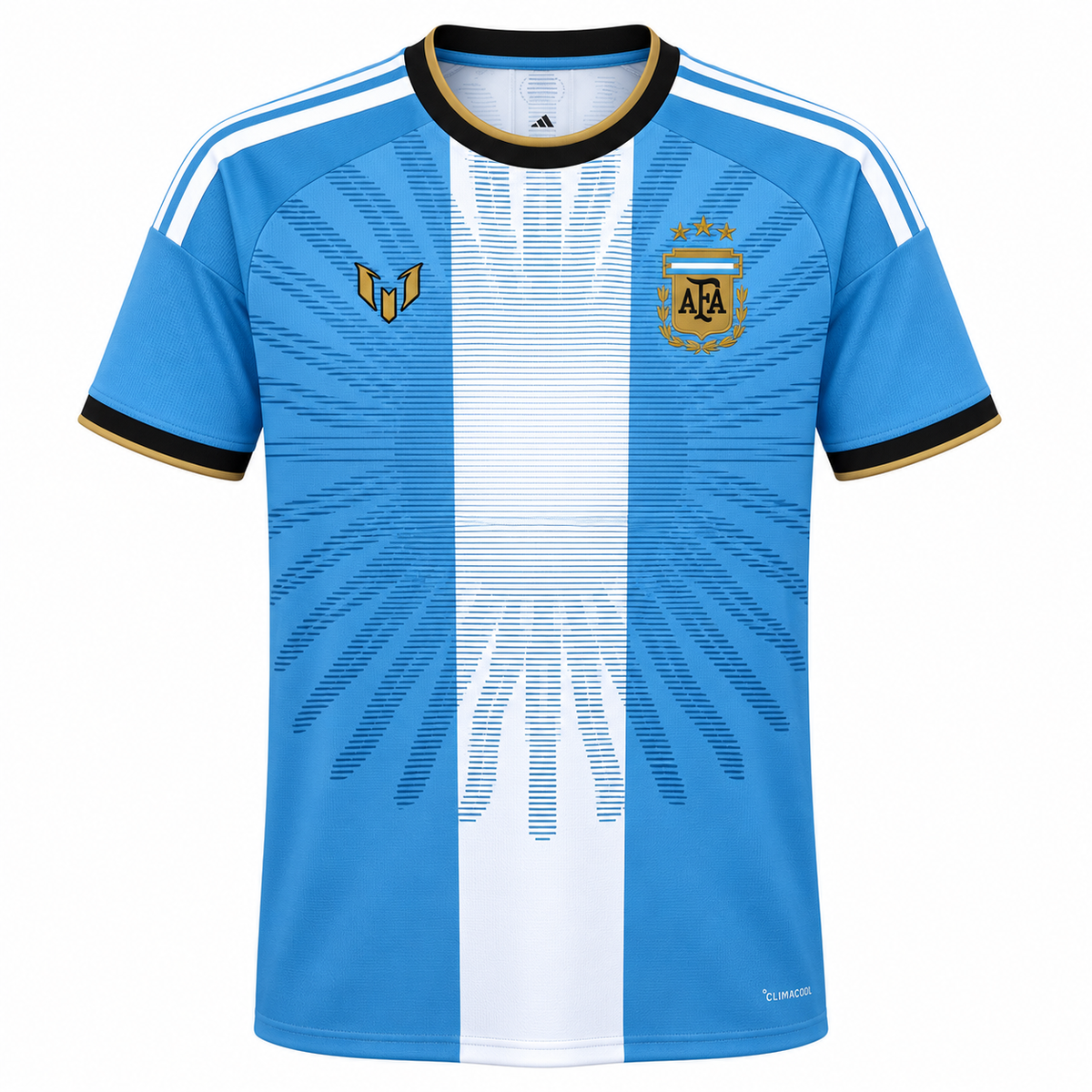 Camisa Argentina Especial 26/27 Torcedor Masculina - frente da camisa