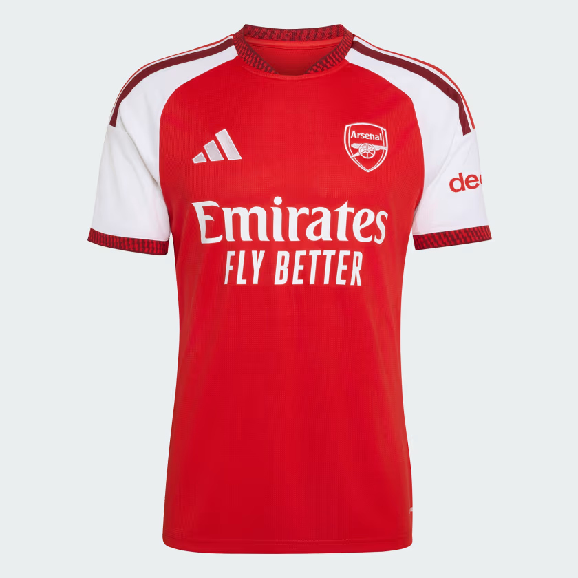 Camisa Arsenal Home 26/27 Torcedor Masculina - camisa frente