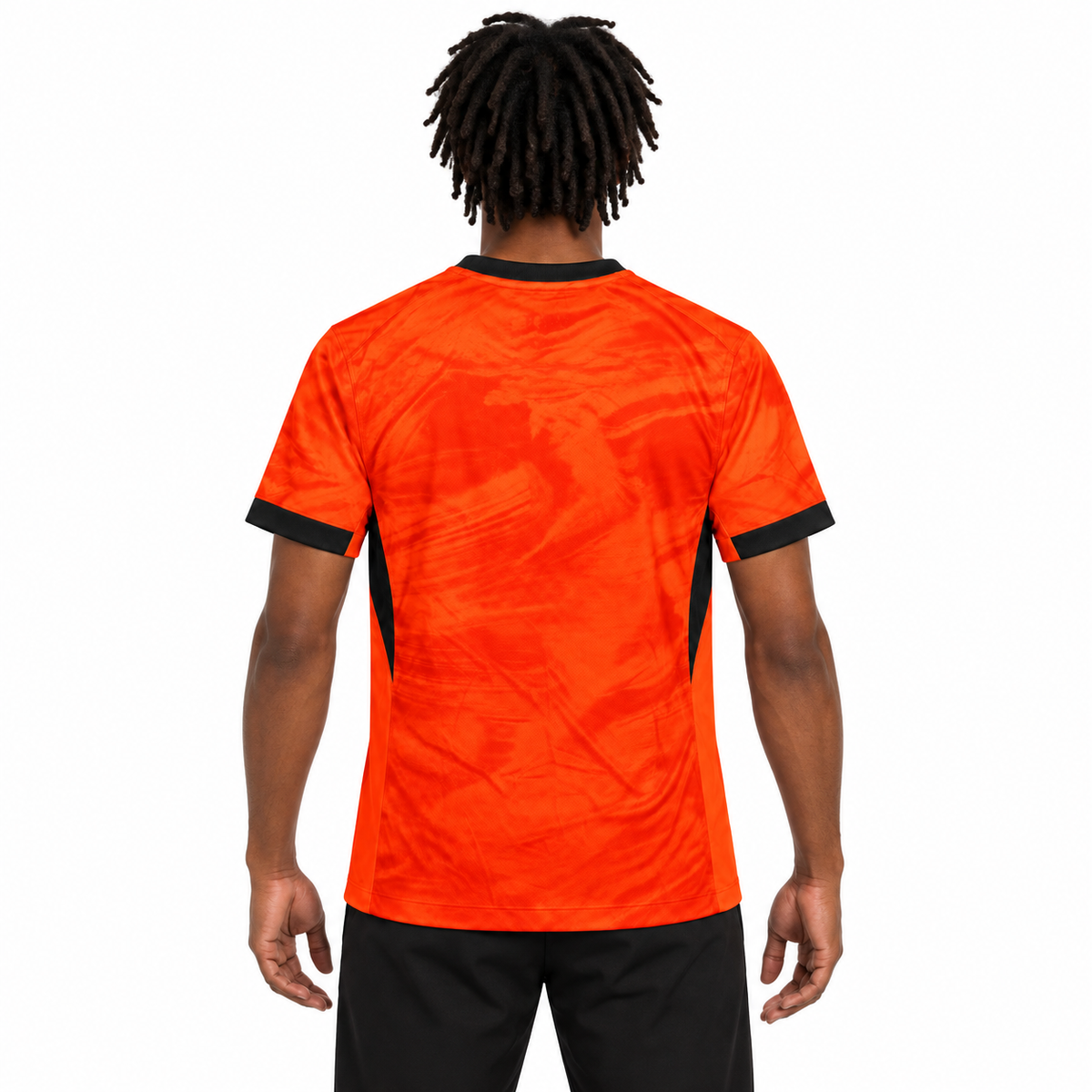 Camisa Atlético Mineiro Third 26/27 Torcedor Masculina - Laranja — modelo de costas