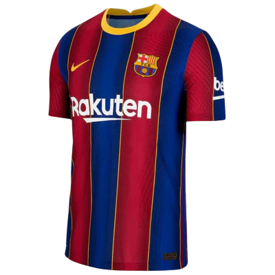Camisa Retrô Barcelona Home 20/21 Torcedor Masculina - Azul e Grená