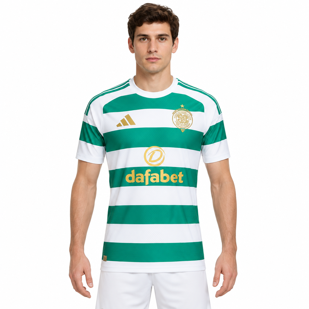 Camisa Celtic Home 26/27 Jogador Masculina - frente