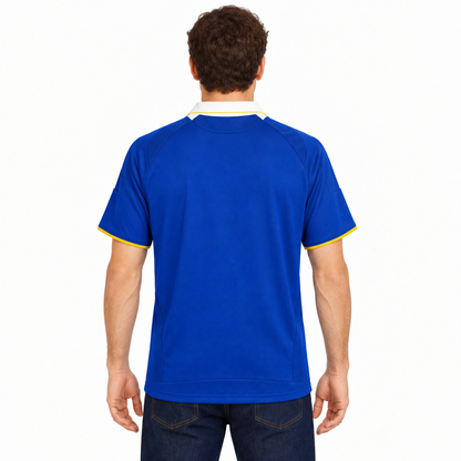 Camisa Chelsea Home 2007/08 Retrô Masculina Final da Champions - Azul