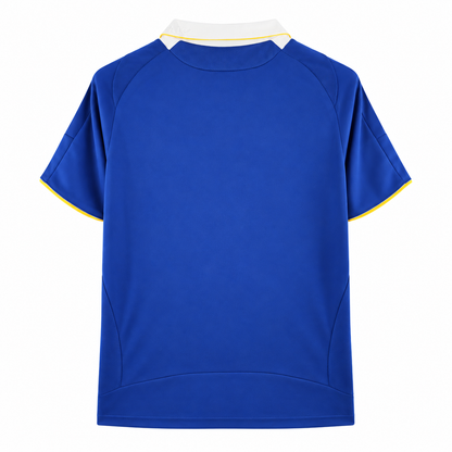 Camisa Chelsea Home 2007/08 Retrô Masculina Final da Champions - Azul