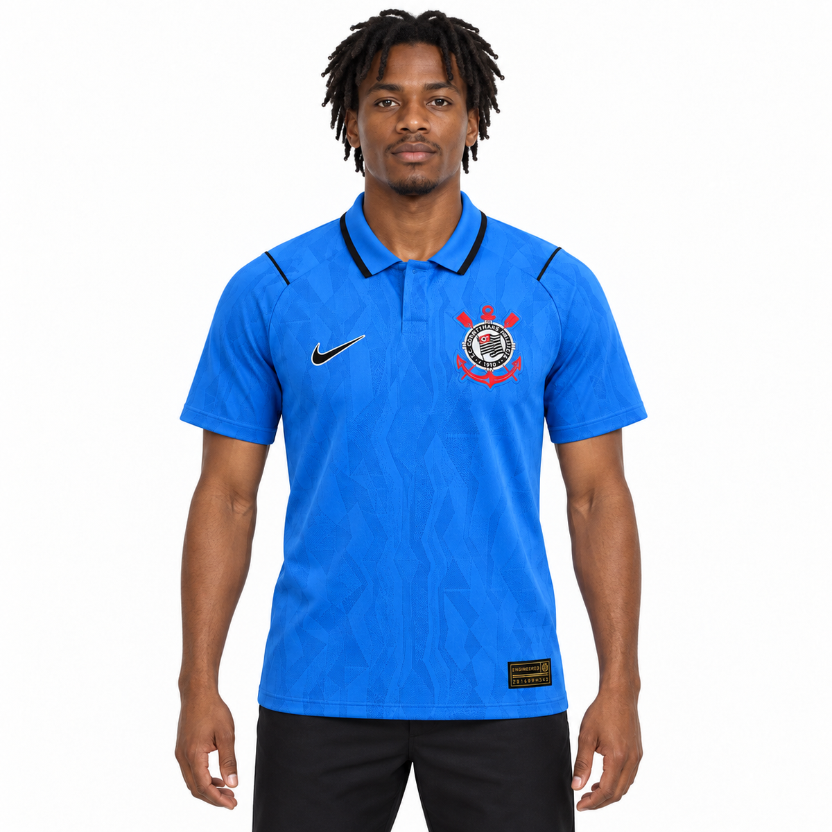 Camisa Corinthians Third 26/27 Torcedor Masculina - Azul