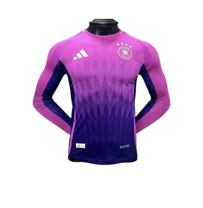 Camisa Alemanha Away Manga Comprida 24/25 - Versão Jogador