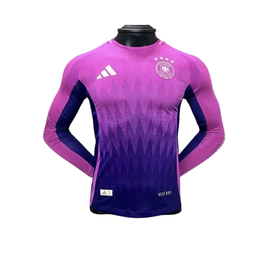 Camisa Alemanha Away Manga Comprida 24/25 - Versão Jogador