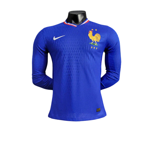 Camisa França Home Manga Comprida 24/25 - Versão Jogador