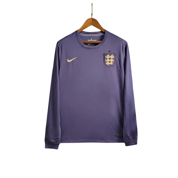 Camisa Inglaterra Away Manga Comprida 24/25 - Torcedor Masculina