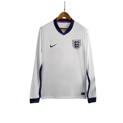 Camisa Inglaterra Home Manga Comprida 24/25 - Torcedor Masculina