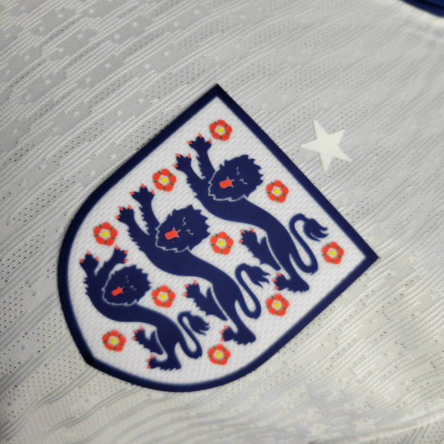Camisa Inglaterra Home Manga Comprida 24/25 - Versão Jogador