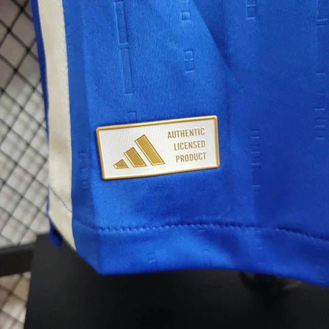 Camisa Itália Home Manga Comprida 24/25 - Versão Jogador