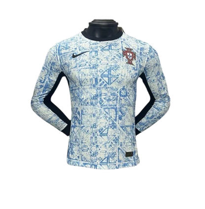Camisa Portugal Away Manga Comprida 24/25 - Versão Jogador
