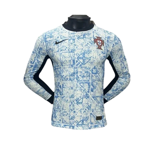Camisa Portugal Away Manga Comprida 24/25 - Versão Jogador