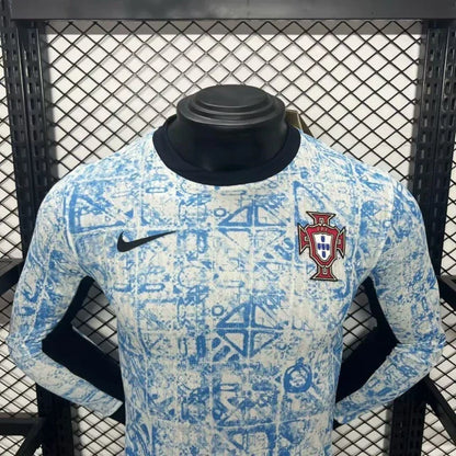 Camisa Portugal Away Manga Comprida 24/25 - Versão Jogador