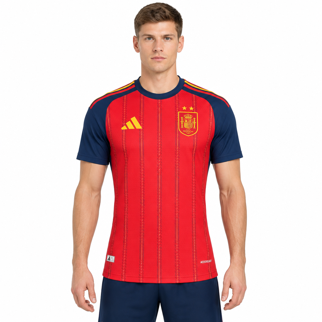Camisa Espanha Home 26/27 Jogador Masculina - frente