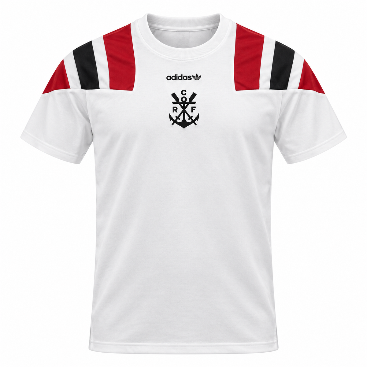 Camisa Flamengo 26/27 Retrô Masculina - Branca — camisa de frente