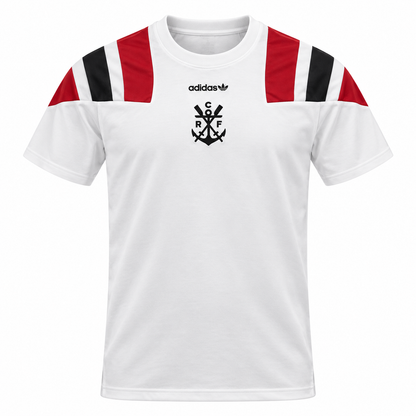Camisa Flamengo 26/27 Retrô Masculina - Branca — camisa de frente