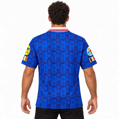 Camisa França Home 1996 Retrô Masculina - Imagem 2