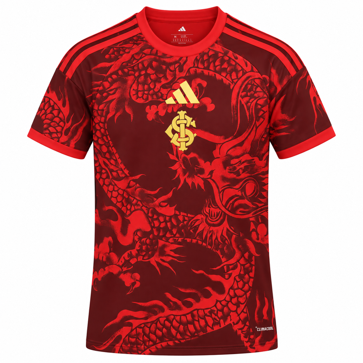 Camisa Internacional Third 26/27 Torcedor Masculina - Vermelha — camisa de frente