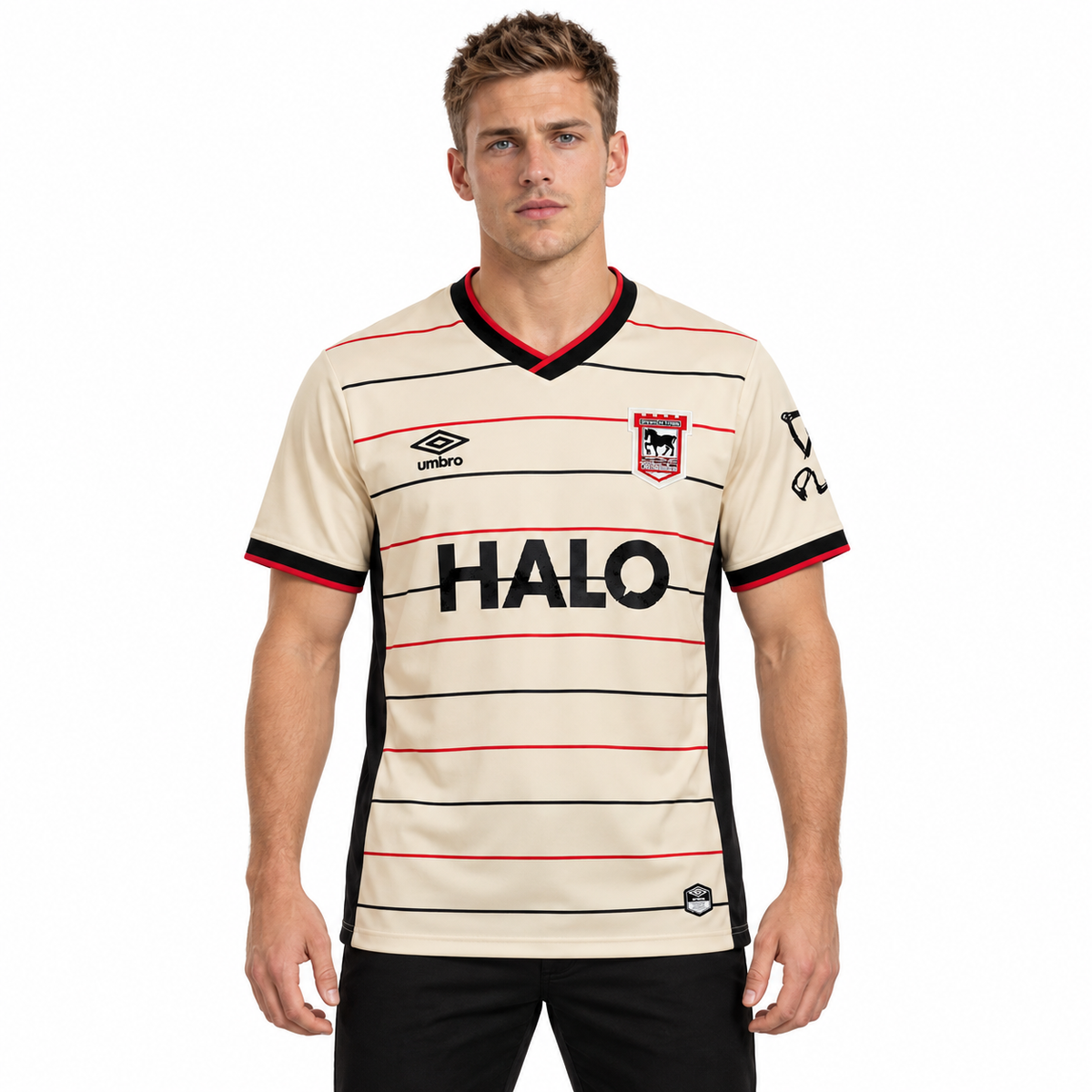 Camisa Ipswich Town Away 26/27 Torcedor Masculina - Frente