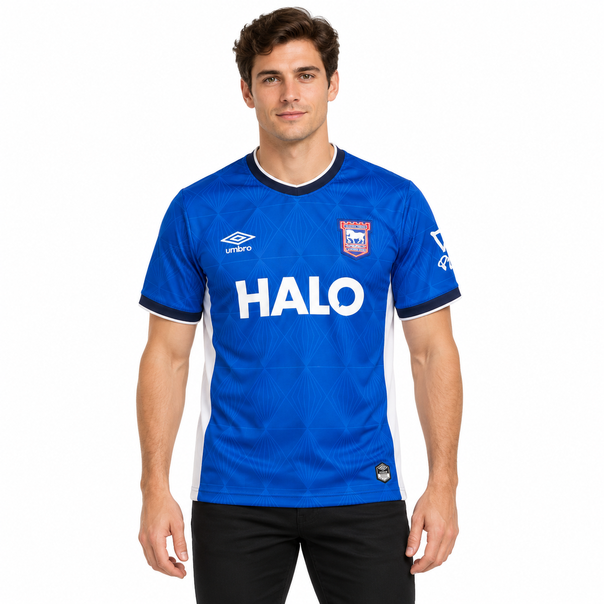 Camisa Ipswich Town Home 26/27 Torcedor Masculina - Frente