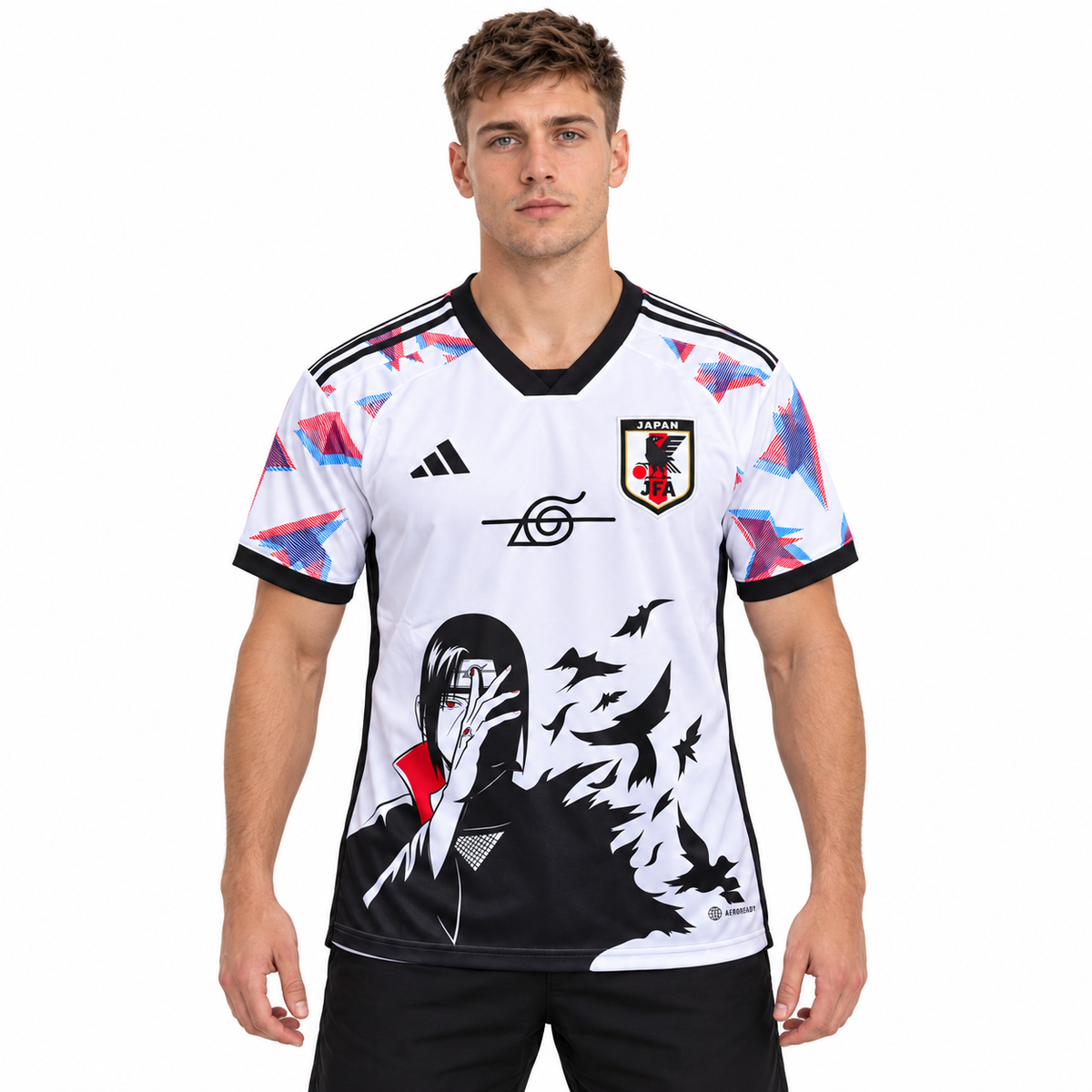 Camisa Japão X Itachi 25/26 Torcedor Masculina - Branca - modelo de frente