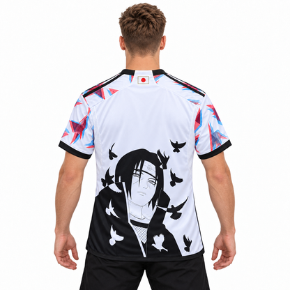 Camisa Japão X Itachi 25/26 Torcedor Masculina - Branca - modelo de costas
