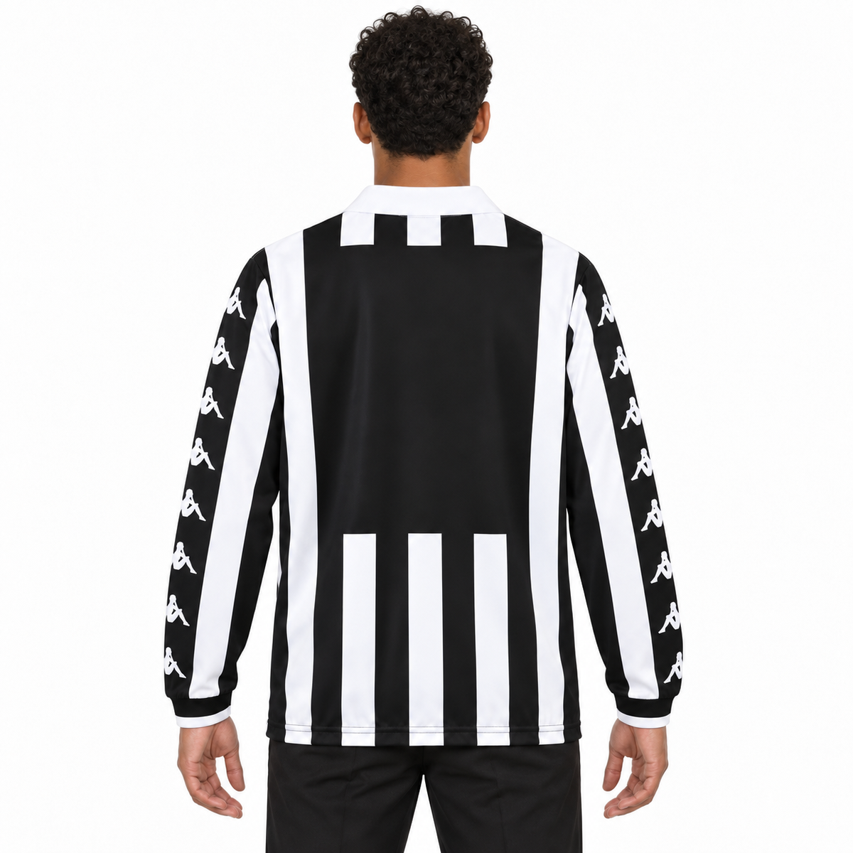 Camisa Juventus 1999/00 Retrô Masculina Manga Longa - Imagem 2