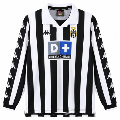 Camisa Juventus 1999/00 Retrô Masculina Manga Longa - Imagem 3