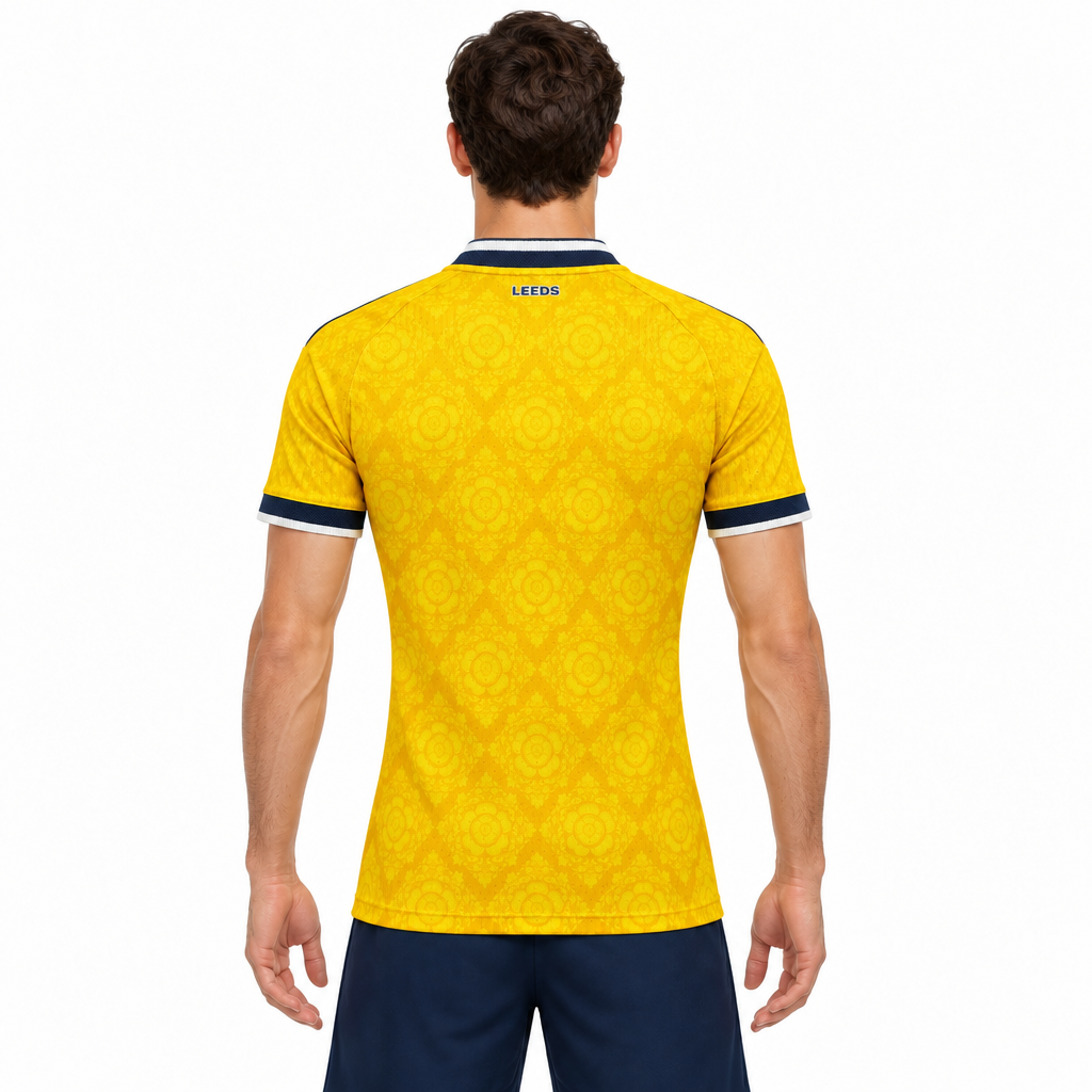 Camisa Leeds United Away 26/27 Jogador Masculina - costas