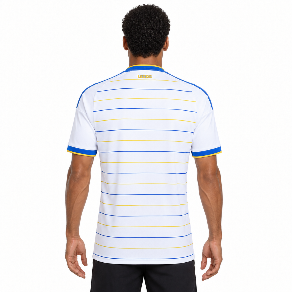 Camisa Leeds United Home 26/27 Torcedor Masculina - costas