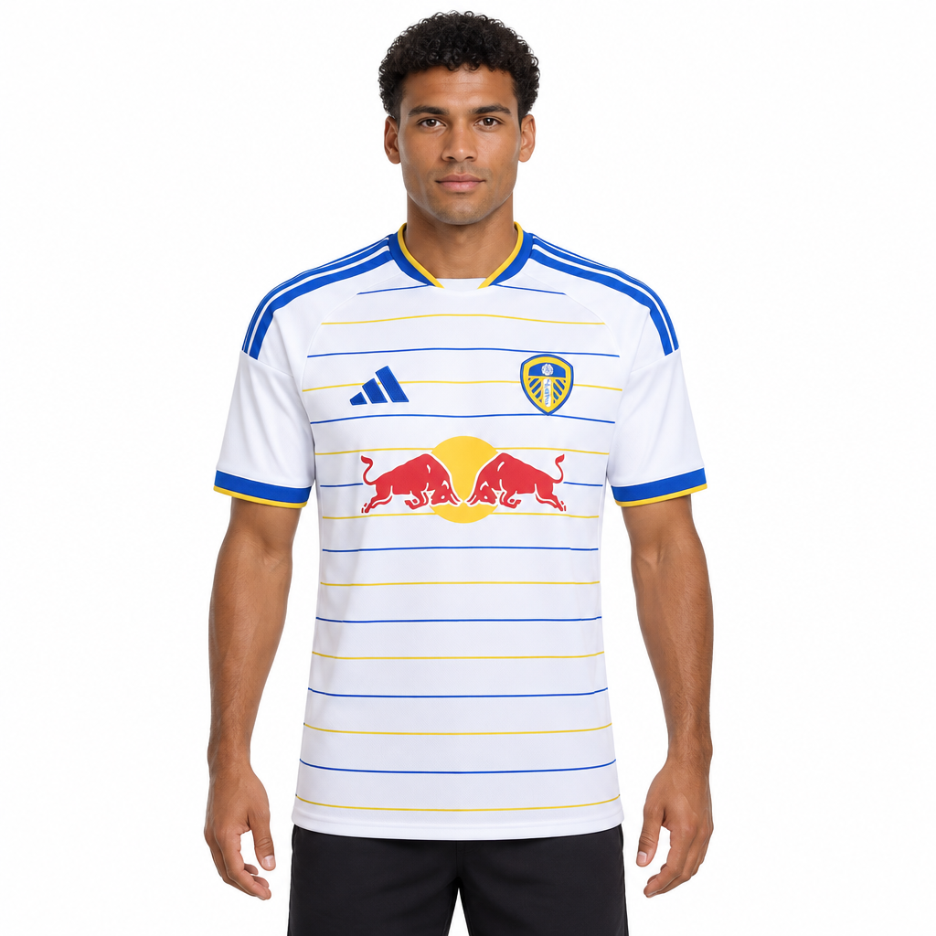 Camisa Leeds United Home 26/27 Torcedor Masculina - frente