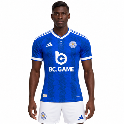 Camisa Leicester Home 26/27 Jogador Masculina - frente