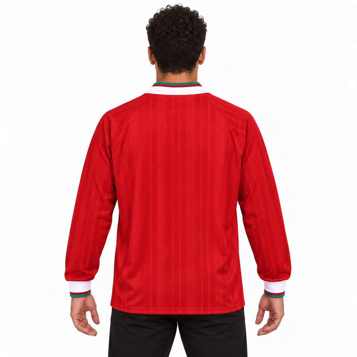 Camisa Liverpool Home 1993/95 Retrô Masculina Manga Longa - Imagem 2