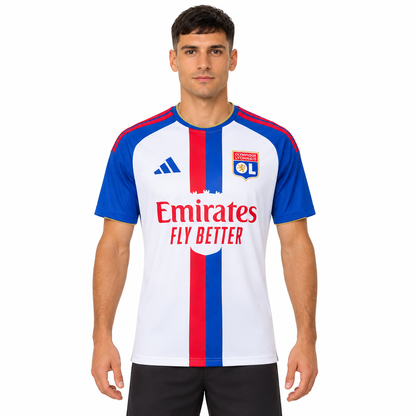 Camisa Lyon Home 26/27 Torcedor Masculina - frente