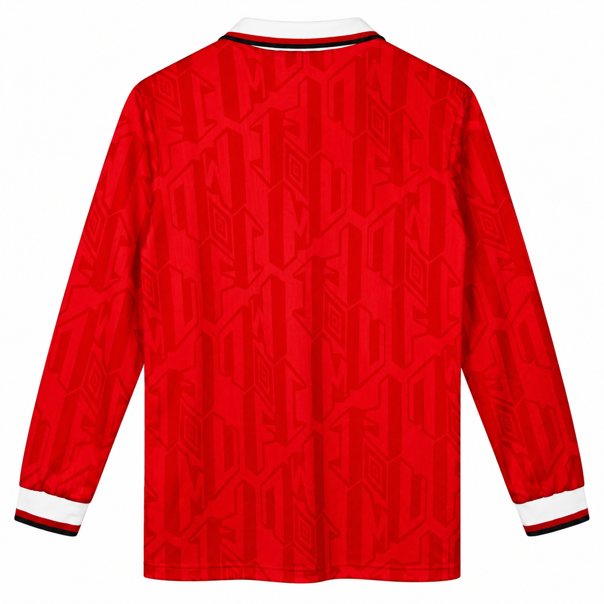 Camisa Manchester United 1992/94 Retrô Masculina Manga Longa - Imagem 4