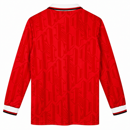 Camisa Manchester United 1992/94 Retrô Masculina Manga Longa - Imagem 4