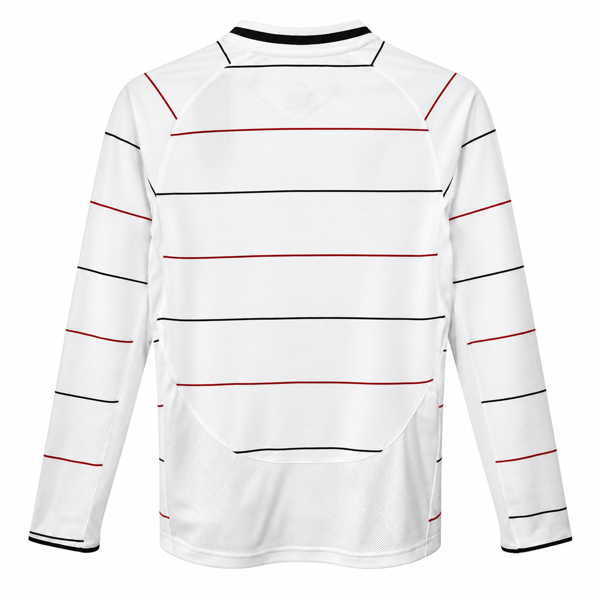 Camisa Manchester United Away 2003/04 Retrô Masculina Manga Longa - Imagem 4