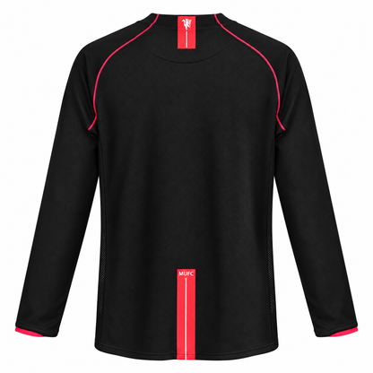 Camisa Manchester United Away 2007/08 Retrô Masculina Manga Longa - Imagem 4