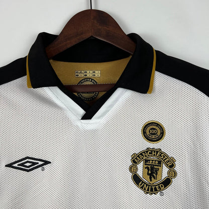Camisa Retrô Torcedor Masculina Manchester United 2001