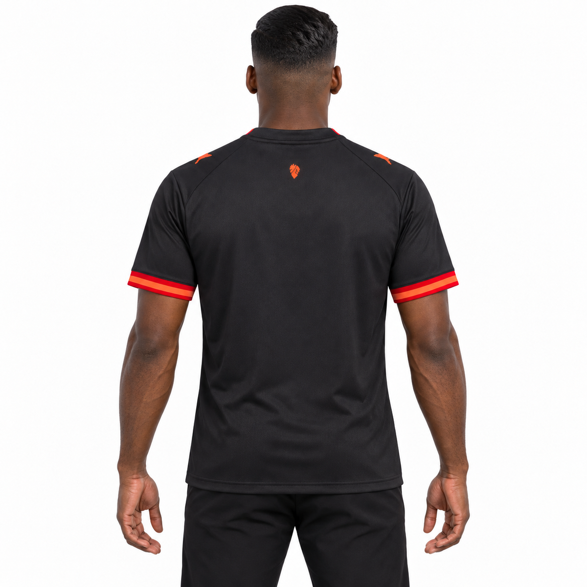 Camisa Milan Third 26/27 Torcedor Masculina - Preta — modelo de costas